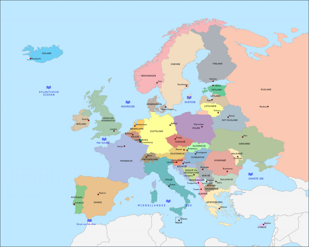 kaart-europa